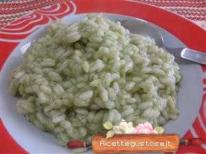 risotto patate e spinaci