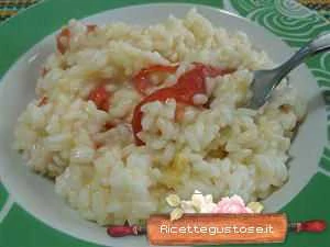 ricetta risotto peperoni philadelphia