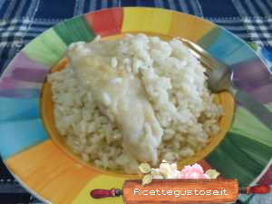 Risotto al pesce persico