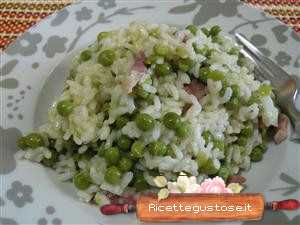 risotto piselli mascarpone