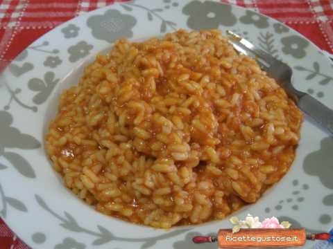 risotto pomodoro aglione