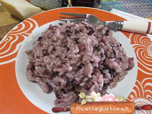 risotto radicchio quartirolo