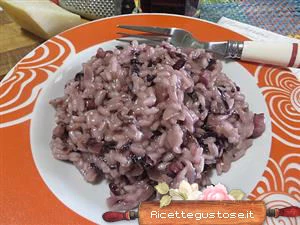 risotto radicchio quartirolo