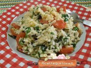risotto rucola e valcasotto ricetta