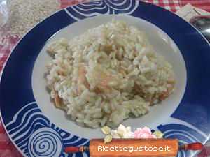 risotto salmone e spumante