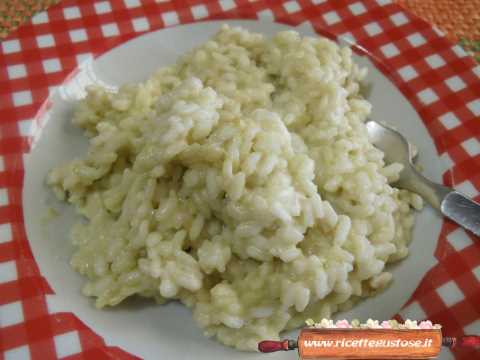 risotto sedano gorgonzola