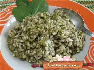 risotto speck e spinaci
