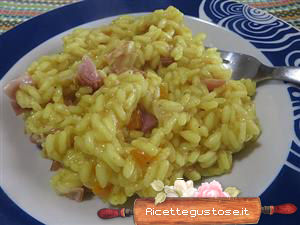 Risotto speck tirolese