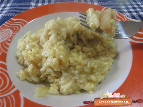 risotto spumante capesante 
