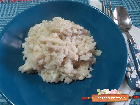 risotto spumante storione