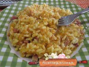 risotto zucca e zafferano
