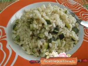 risotto zucchine e gorgonzola
