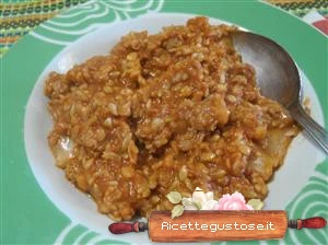 avena ragù e taleggio ricetta