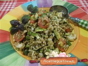 avena zucchine e pesto ricetta