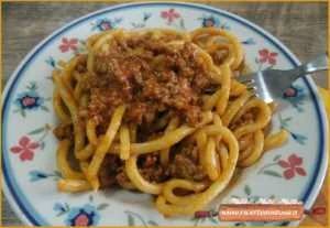 bigoli al ragù ricetta