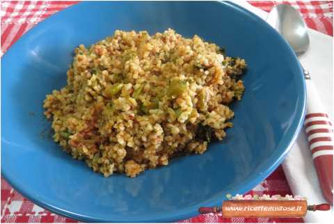 bulgur cime di rapa