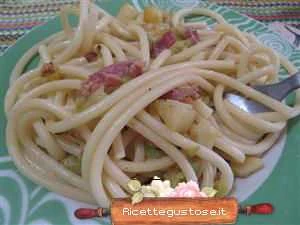 bucatini verza e patate ricetta