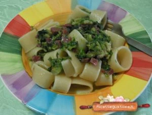 calamarata cavolbroccolo e formaggio ricetta
