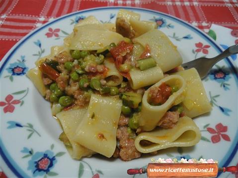 calamarata alle verdure