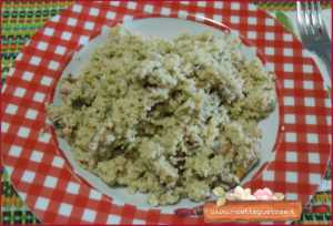 cous cous 4 cereali finferli salame al tartufo