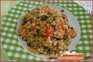 cous cous 4 legumi zucchine e bresaola di bufalo ricetta