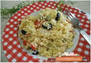 cous cous di mais riso e ceci timo serpillo e shiso ricetta