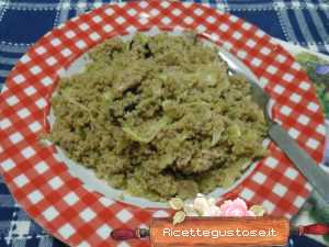 cous cous grano saraceno pollo e cavolo cappuccio