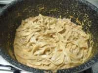 fettuccine di segale macinato e panna immagine 7