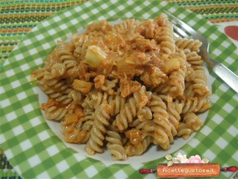 fusilli farro tonno valcasotto