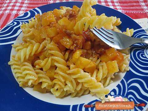 fusilli salsiccia patate