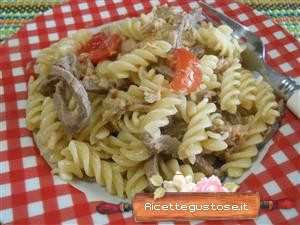 Fusilli straccetti e tonno