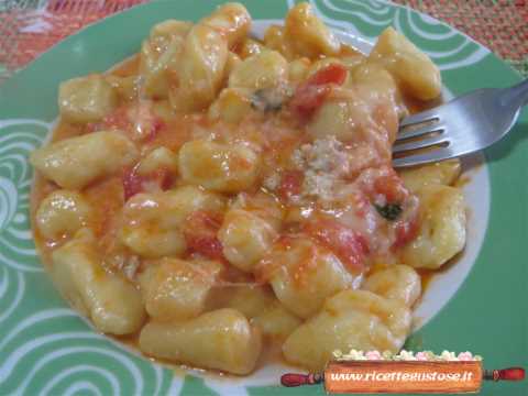 gnocchi quattro formaggi