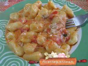Gnocchi ai quattro formaggi