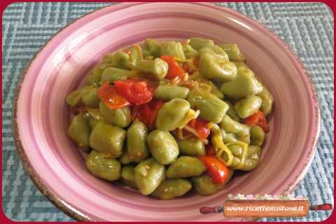 gnocchi cime di cavolo nero