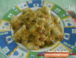 gnocchi di melanzane e fontina