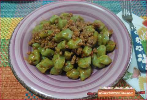 gnocchi ricotta cime di rapa ragu