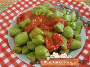 gnocchi di piselli senza glutine