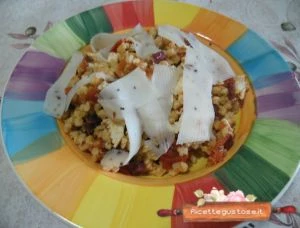 granulare di soia appetitoso ricetta