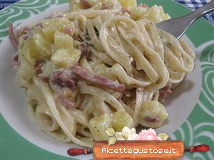 linguine patate rosmarino