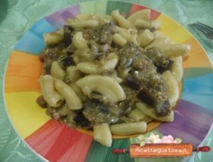 maccheroncini melanzana serpente toma di capra ricetta