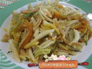 malloreddus alle verdure ricetta