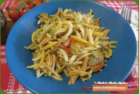 malloreddus sugo di carciofi
