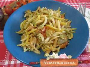 malloreddus al sugo di carciofi