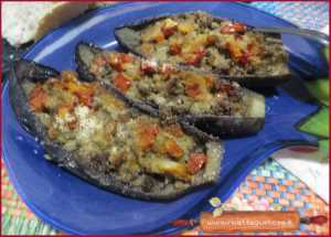 melanzane ripiene mhamsa macinato ricetta