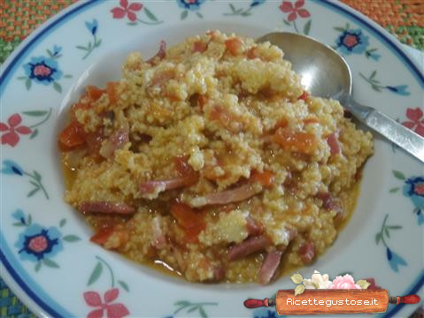 miglio speck taleggio noci