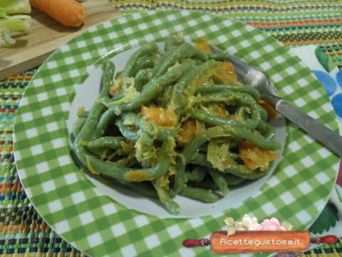 noodles ortica con verdure