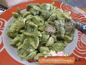 orecchiette alla borragine