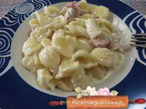 orecchiette panna e brandy