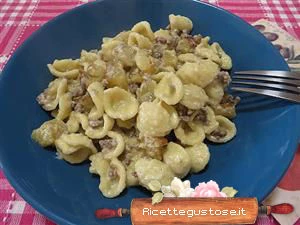 orecchiette patate macinato facili