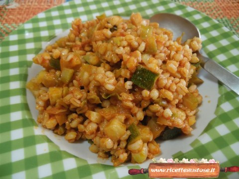 orzo perlato alle verdure